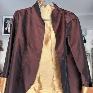 Heidi Daus Couture Satin jackets. Reversible. Different colors.